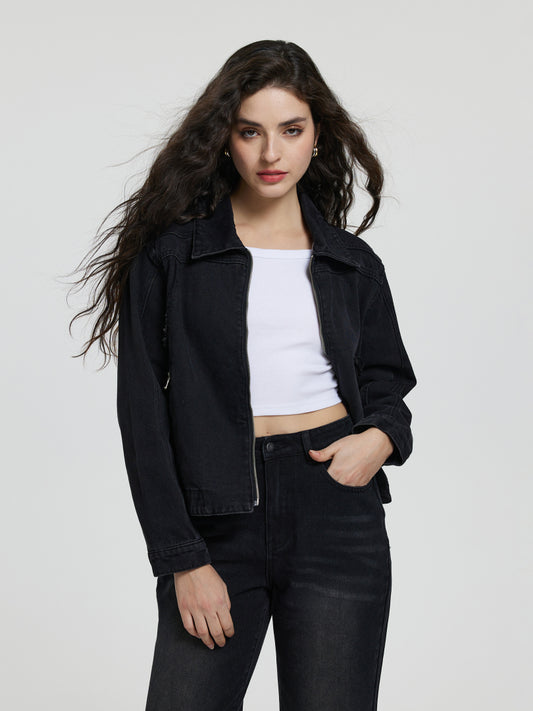 Denim Trucker Jacket 115993