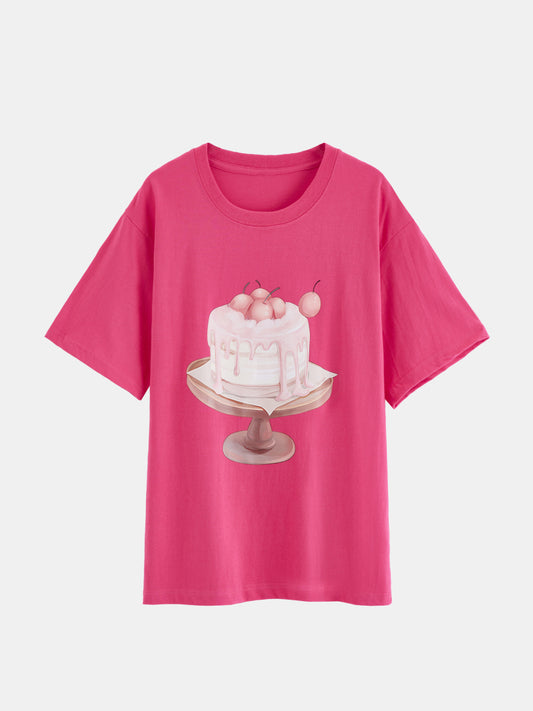 Printed Pullover T-Shirt 1253632