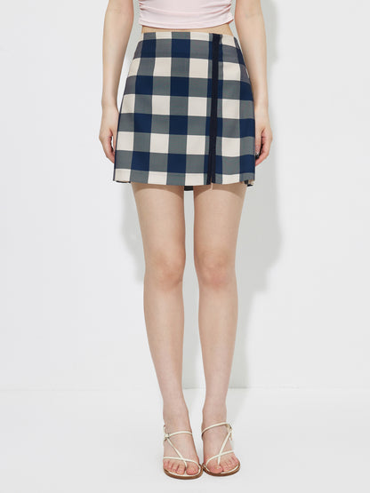 Color Block A-Line Skirt 1259852