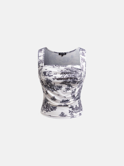 Gathered Tank Top 1257442