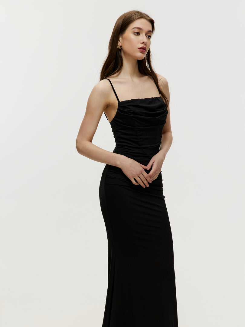 Maxi Gathered Cami Dress 107375