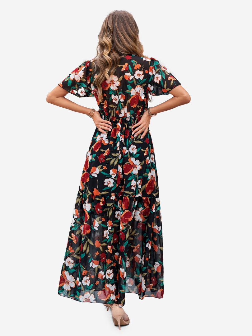 Ruffle A-Line Dress 1237192