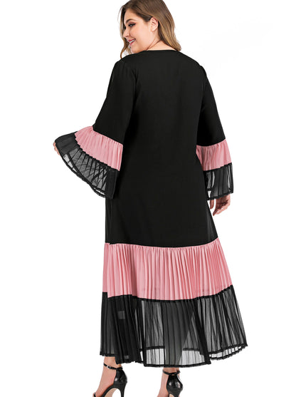Color Block Arabian Dresses 1245782