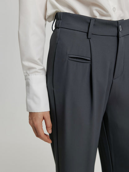 Darted Straight Leg Trousers 111243