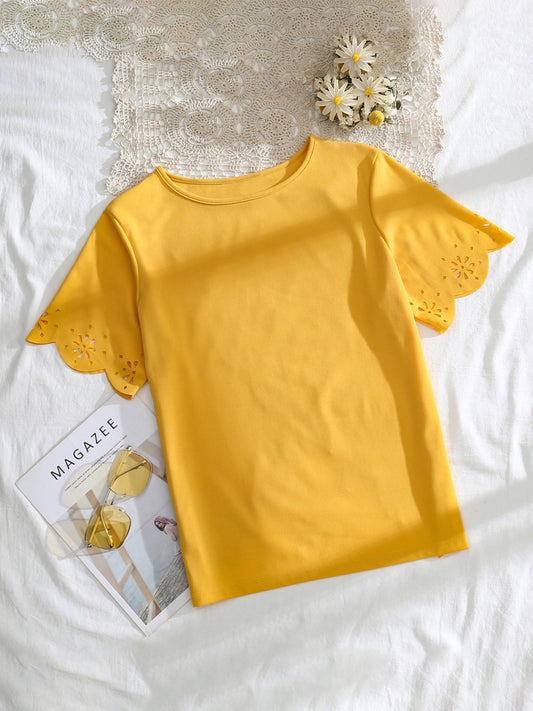Plus Size    Pullover T-Shirt 1255242