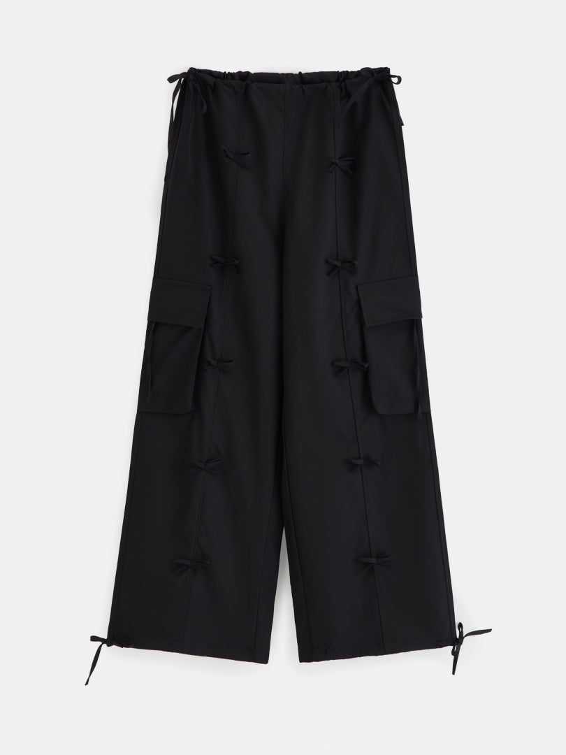 Bow Straight Leg Pants 1262132