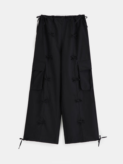 Bow Straight Leg Pants 1262132
