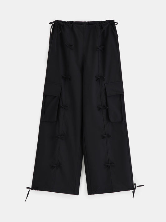 Bow Straight Leg Pants 1262132