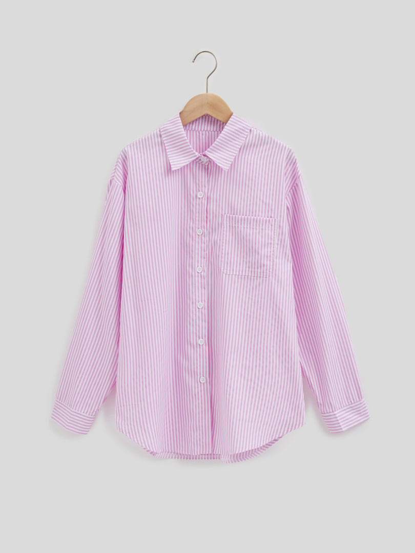Buttoned Placket Blouse 113726