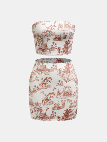 Printed Co-ord Set 1273382