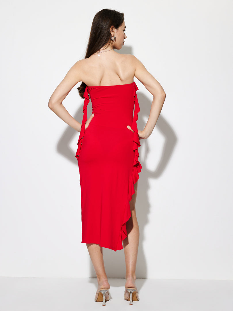 Ruffle Bodycon Dress 1277182