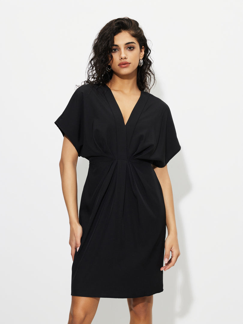 Draped Bodycon Dress 1263862