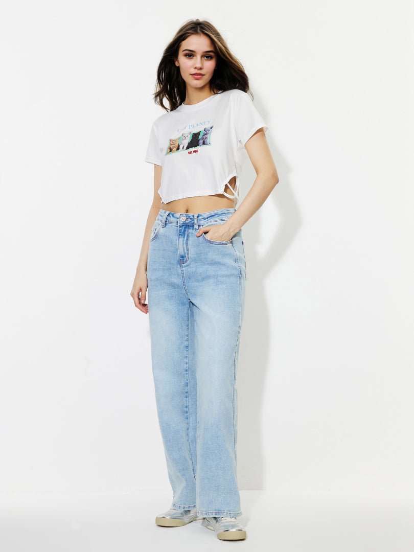 Printed Pullover T-Shirt 1246882