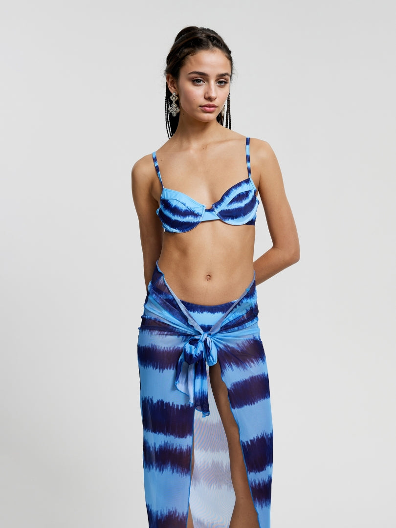 Color Block Bikini Set 114500