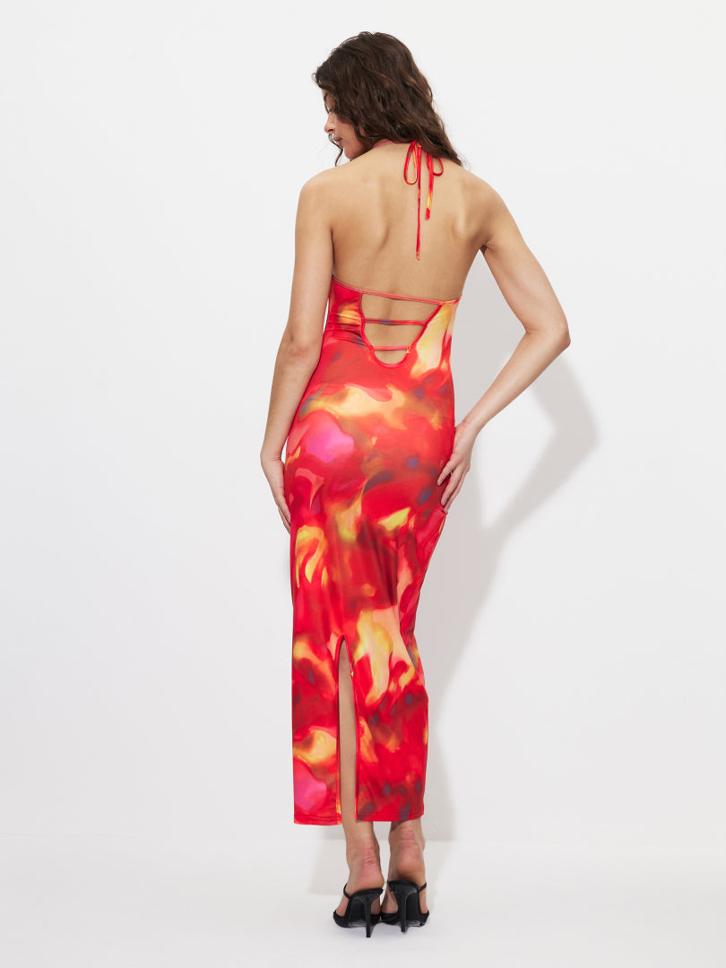 Open Back Bodycon Dress 1262942