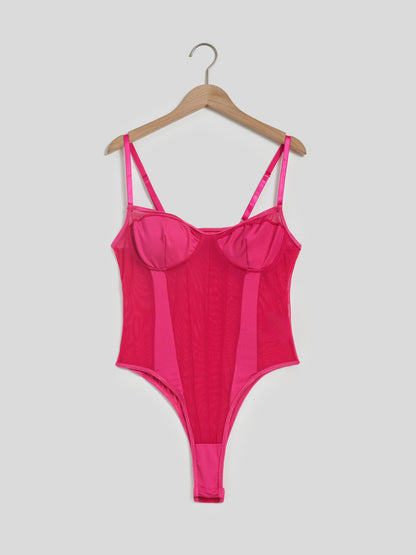 Patchwork Bodysuit 115639