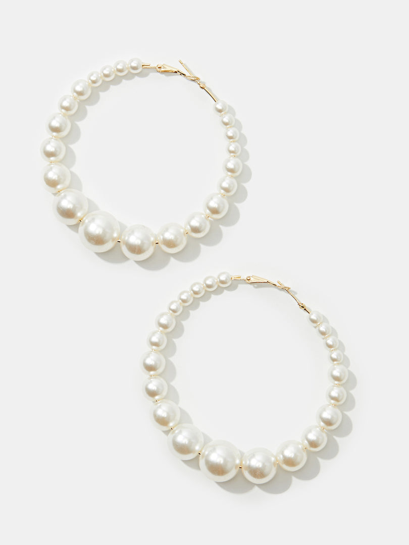Pearl Artificial Jewellery - Hoop 119675