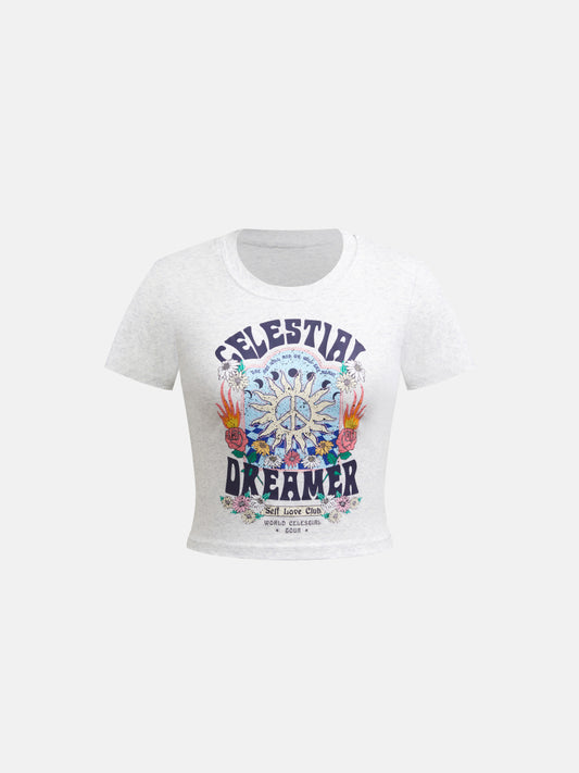 Printed Pullover T-Shirt 1259512