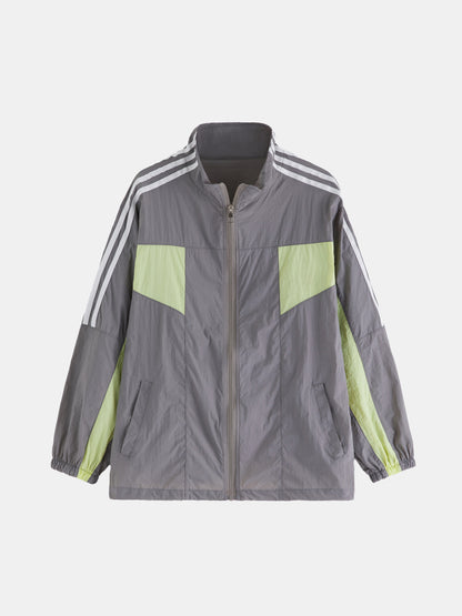 Color Block Windbreaker Jacket 1291362
