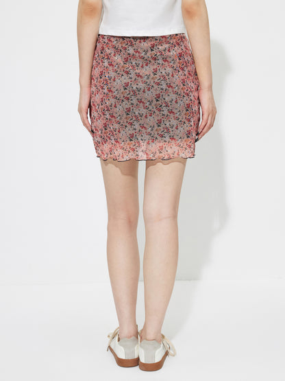 Color Block Pencil Skirt 1253242