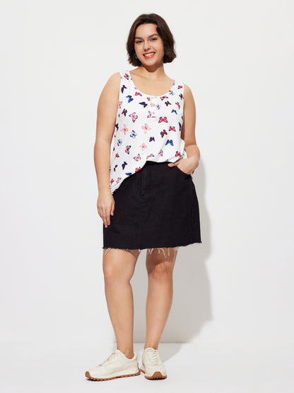 Plus Size Printed Tank Top 1283282