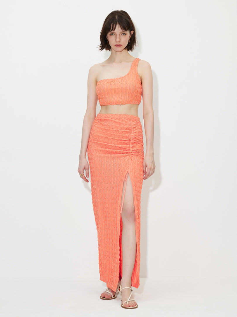 Textured Slit Co-Ord Set 120496