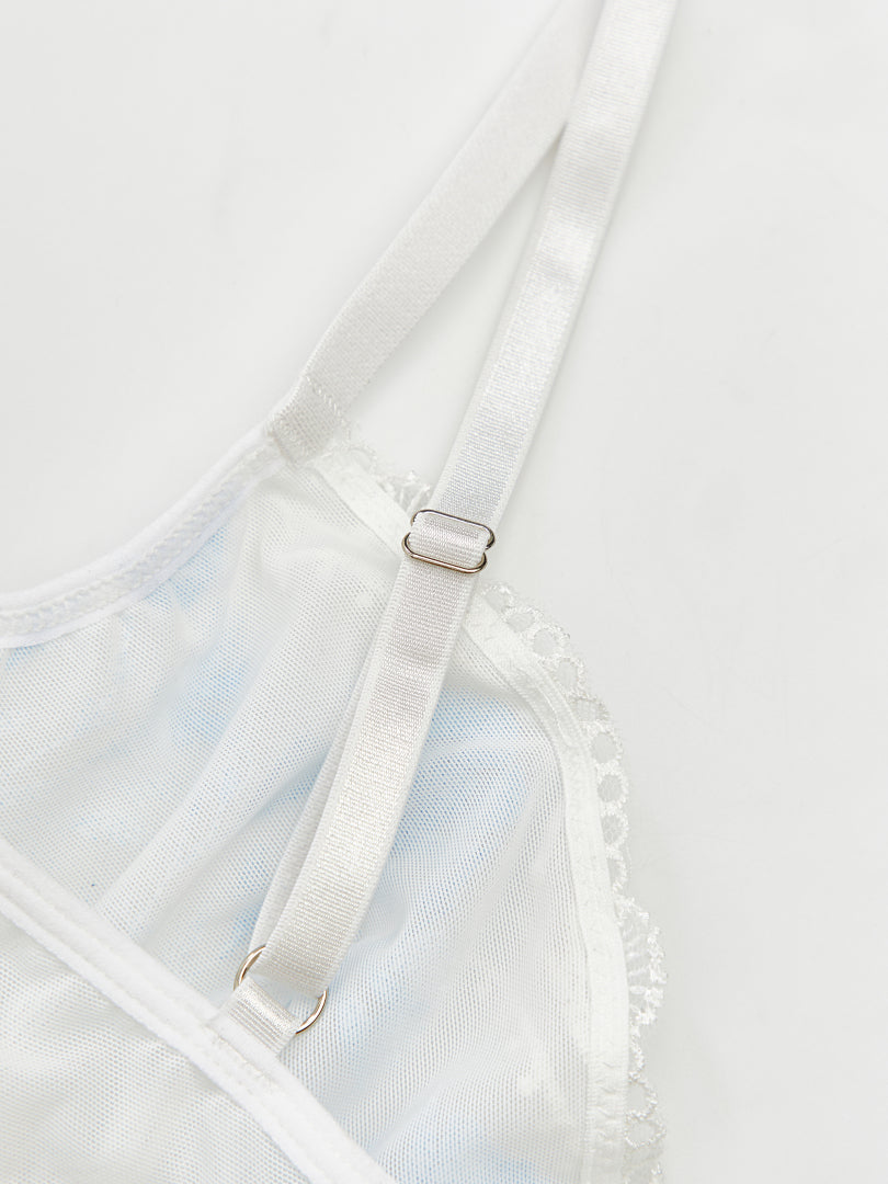 Embroidered Push Up Bra 1238382