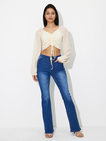 Flare Leg Jeans 119137