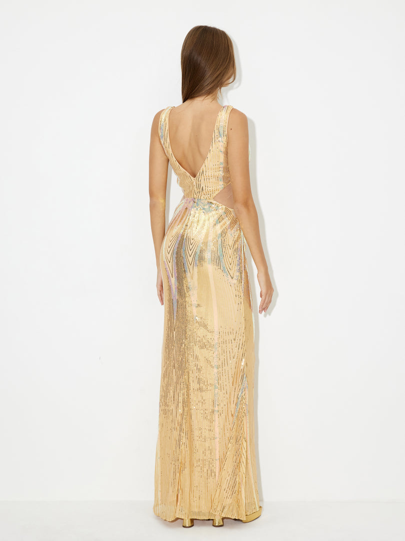 Sheer Cocktail Dress 118379