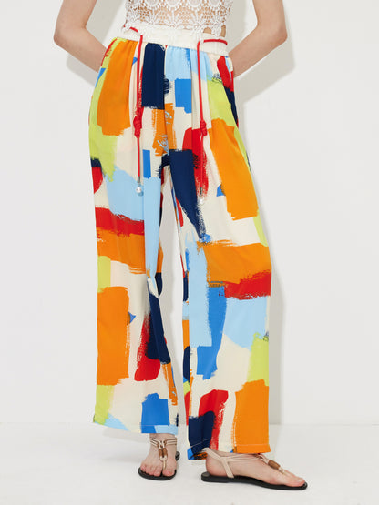 Straight Leg Pants 119859