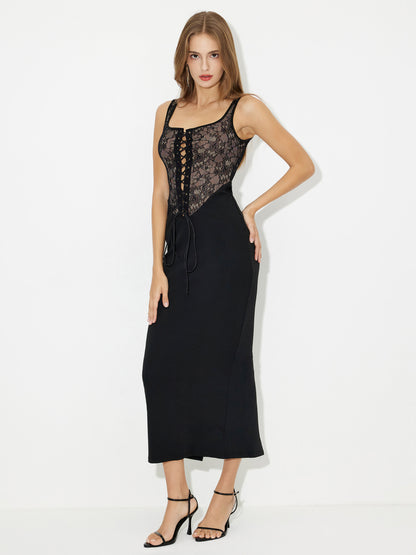 Patchwork Bodycon Dress 118394