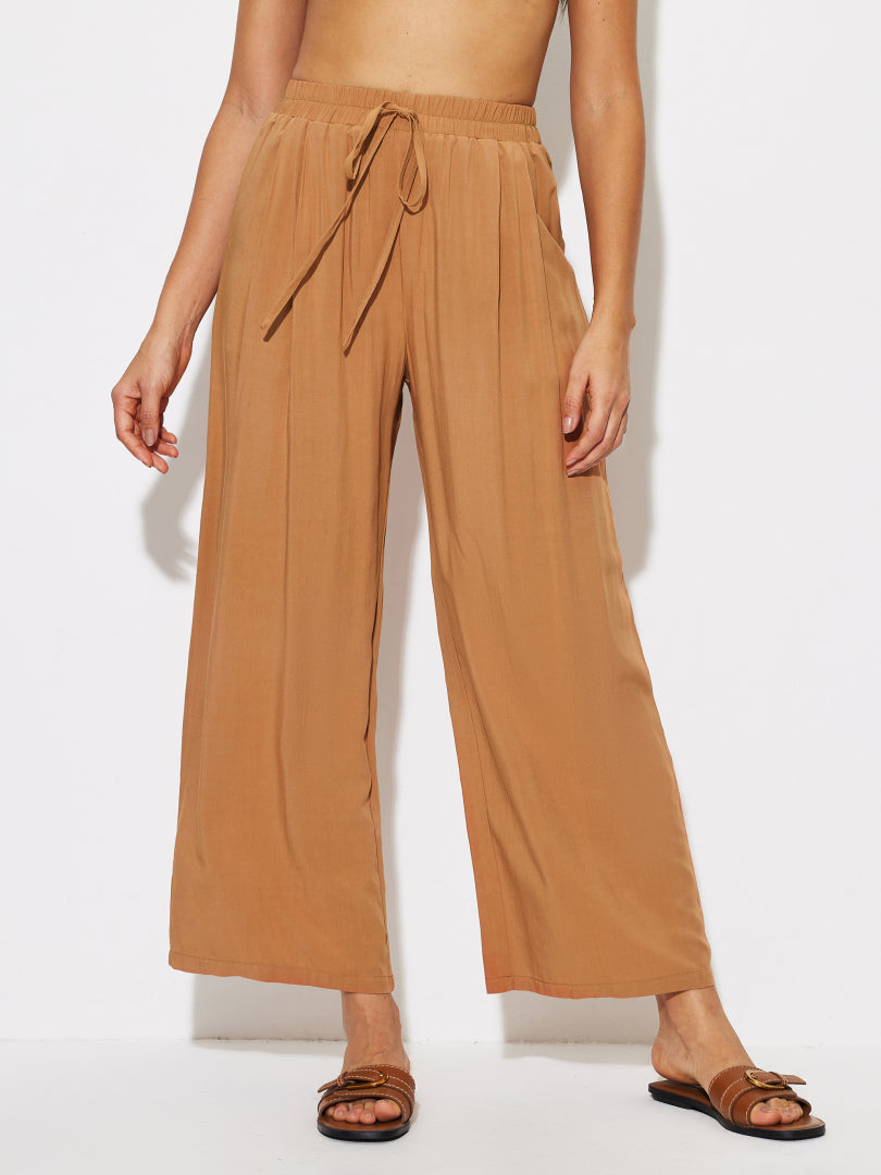 Drawstring Straight Leg Pants 1271712
