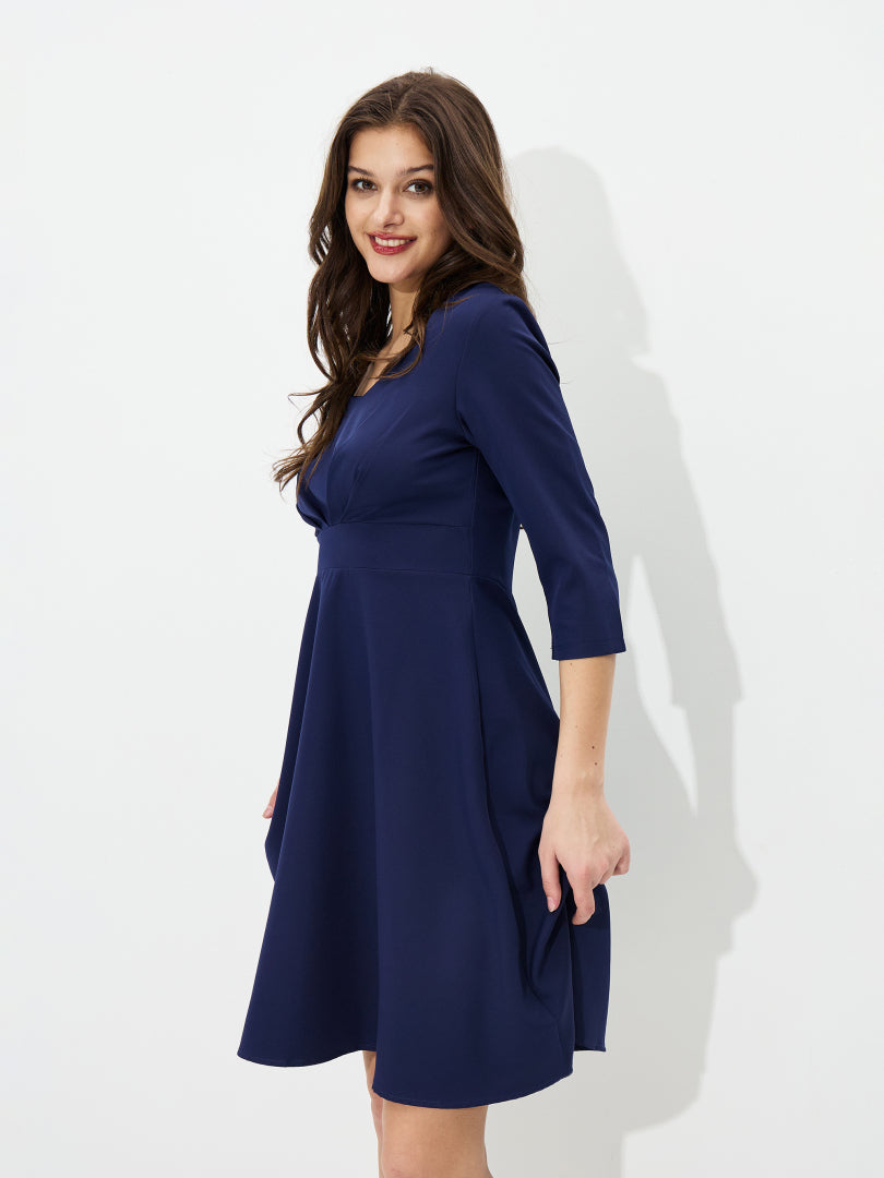Darted A-Line Dress 1244682