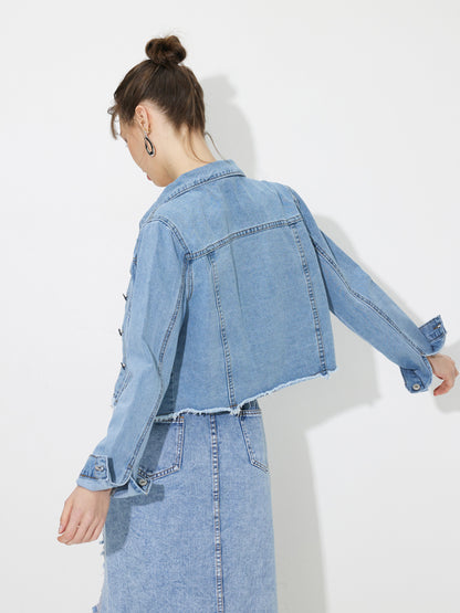 Denim Trucker Jacket 1234442