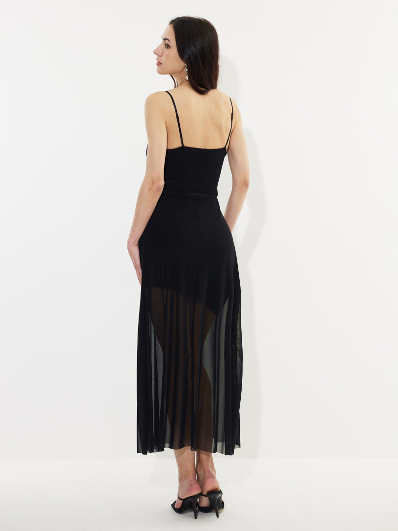 Patchwork A-Line Dress 1240232