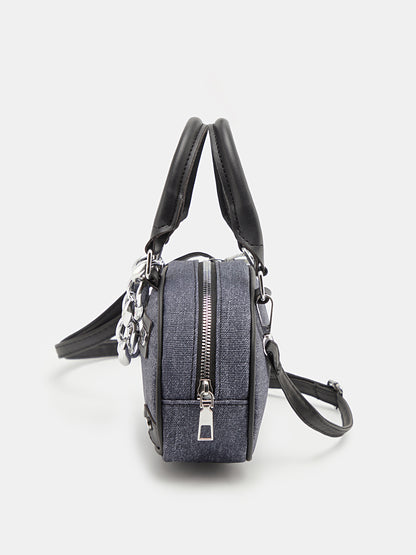Solid Box Crossbody Bag 1250952