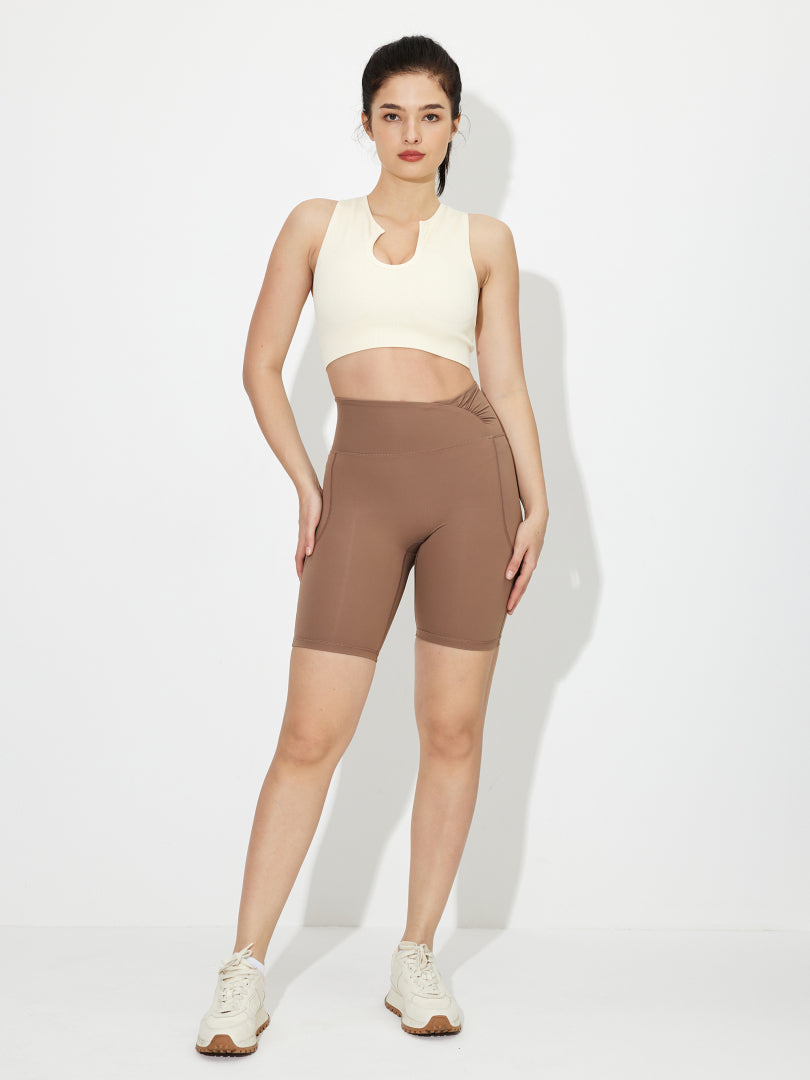 Solid Sports Shorts 119733