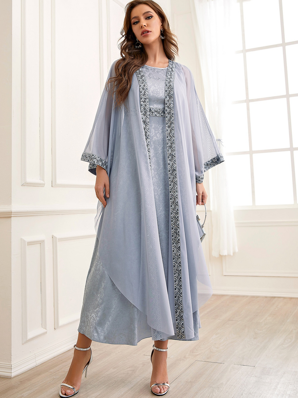 Ruffle Arabian Dresses 1282722