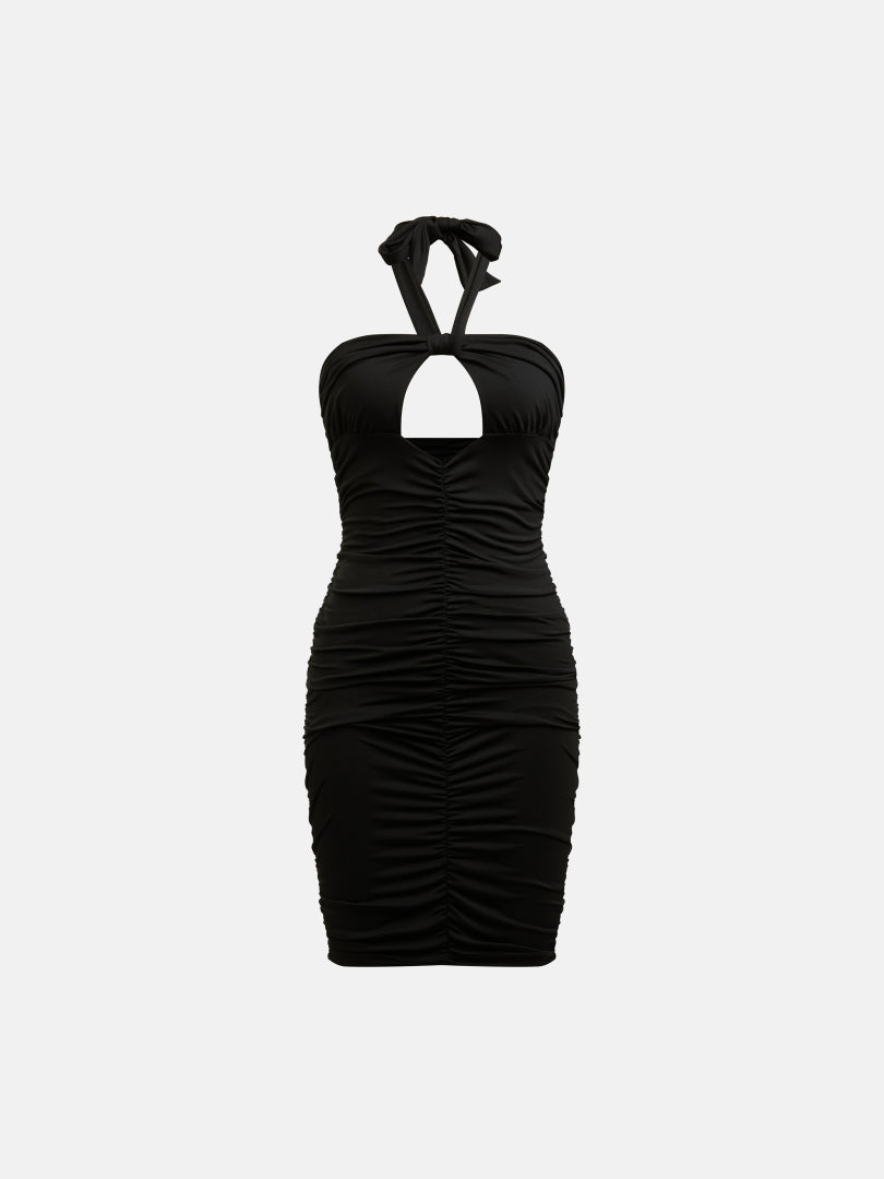 Cut Out A-Line Dress 1278122