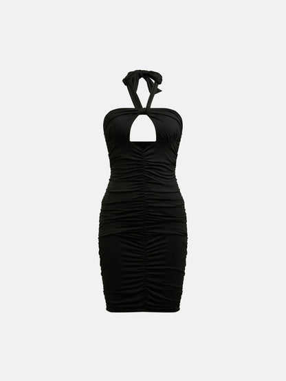 Cut Out A-Line Dress 1278122