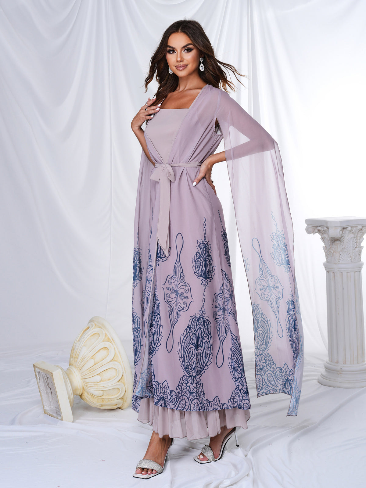 فساتين عربية بحزام 1282412