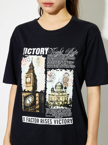 Printed Pullover T-Shirt 1268022