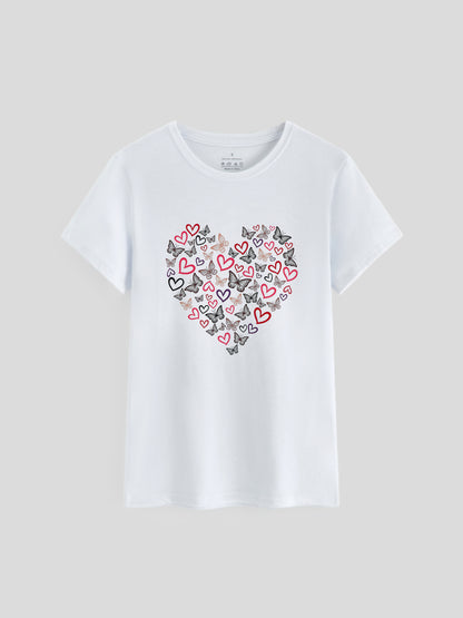 Printed Pullover T-Shirt 1267972