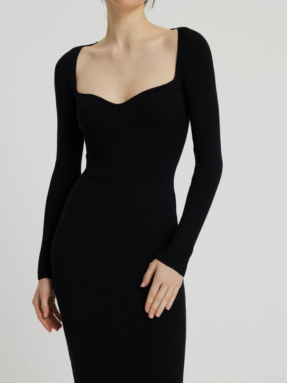 Long Knit Dress 111651