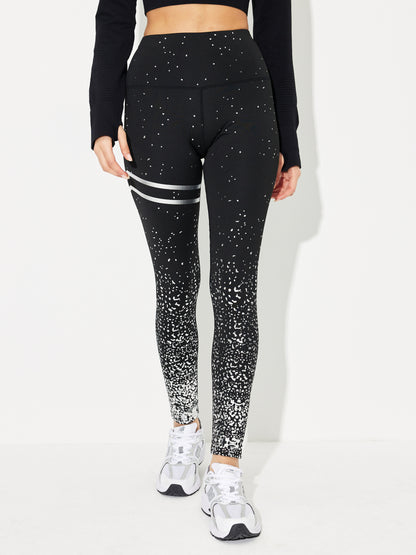 Striped Gym Tights 118719