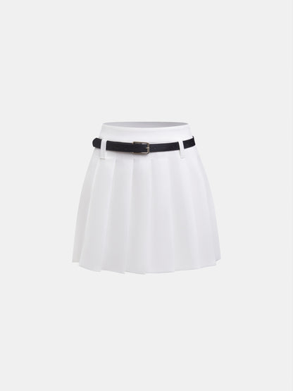 Pleated Pleated Skirt 1234072