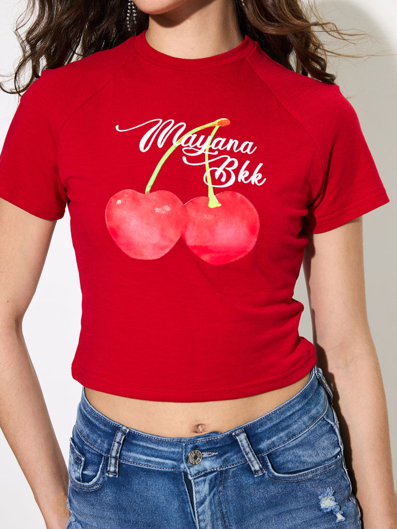Printed Pullover T-Shirt 1293872
