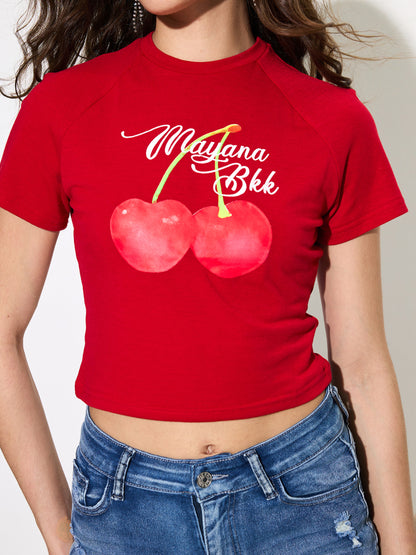 Printed Pullover T-Shirt 1293872