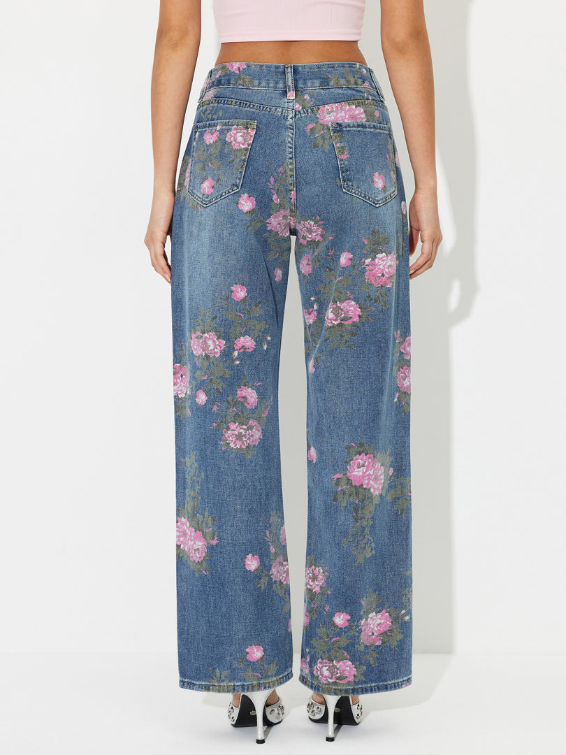 Wide Leg Jeans 118774
