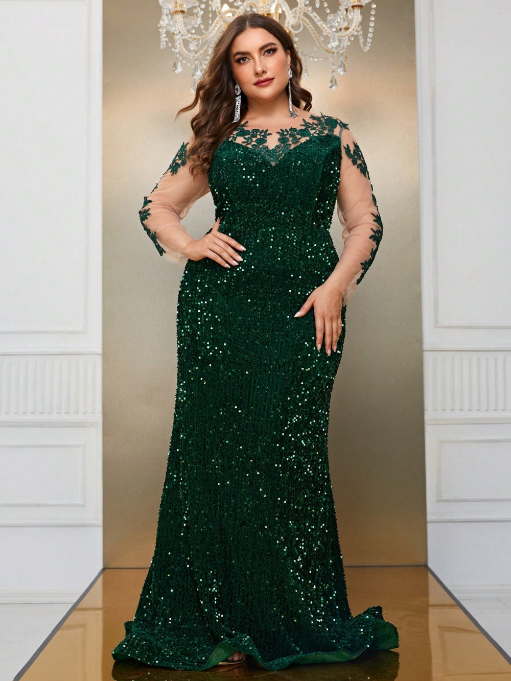 Sequinned Arabian Dresses 1284802